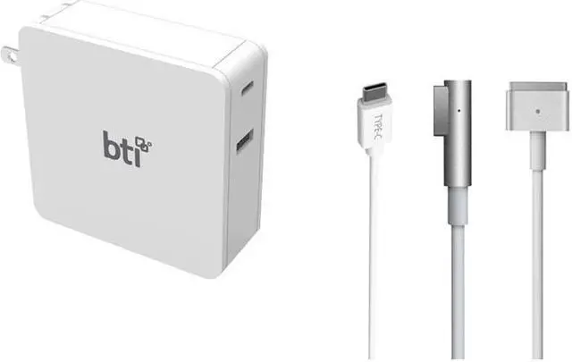 Alt view image 2 of 2 - Battery Technology 87WUSBC-MAG3T-BTI 20V 87W AC Adapter for Apple iPhone 8