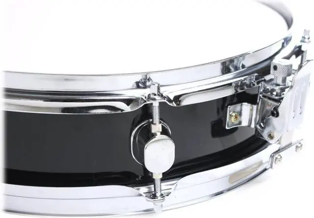 Alt view image 2 of 7 - Piccolo Snare Drum 13" x 3.5" by GRIFFIN | 100% Poplar Wood Shell with Black PVC & White Coated Drum Head | Drummers Acoustic Marching Kit Percussion Instrument with Snare Strainer Throw Off Set