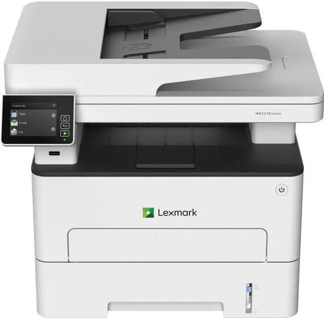 Main image of Lexmark MB2236adwe Up to 36 ppm Monochrome Ethernet (RJ-45) / USB / Wi-Fi Laser Printer