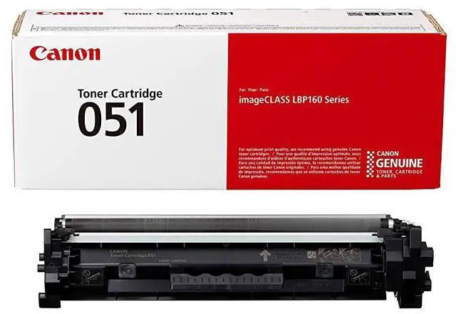 Alt view image 9 of 13 - Canon 2168C001 Toner Cartridge 051 for imageCLASS LBP160 Series Printer