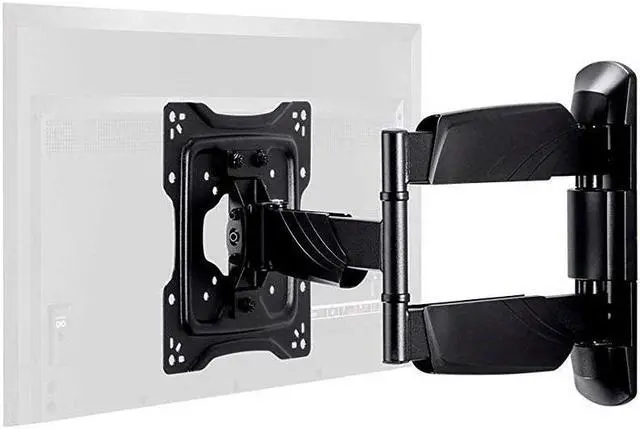 Alt view image 13 of 20 - Monoprice TV Wall Mount Bracket For TVs 24in to 55in, Full-Motion Articulating, Max Weight 77lbs, VESA Patterns Up to 400x400, Rotating, UL Certified