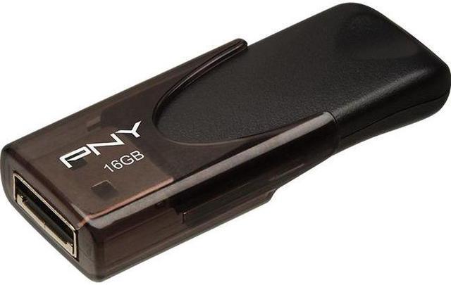 PNY 128GB Attaché 4 USB 2.0 Flash Drive, black