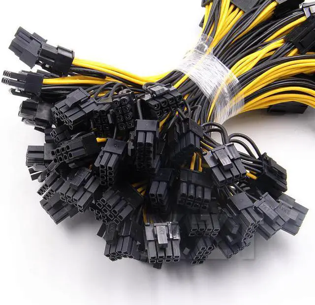 Main image of 10pcs/lot 6 pin PCI Express to 2 x PCIe 8 (6+2) pin Motherboard Graphics Video Card PCI-e VGA Splitter Hub Power Cable