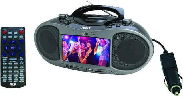 Alt view image 5 of 11 - Naxa NDL-256 7 Bluetooth DVD Player