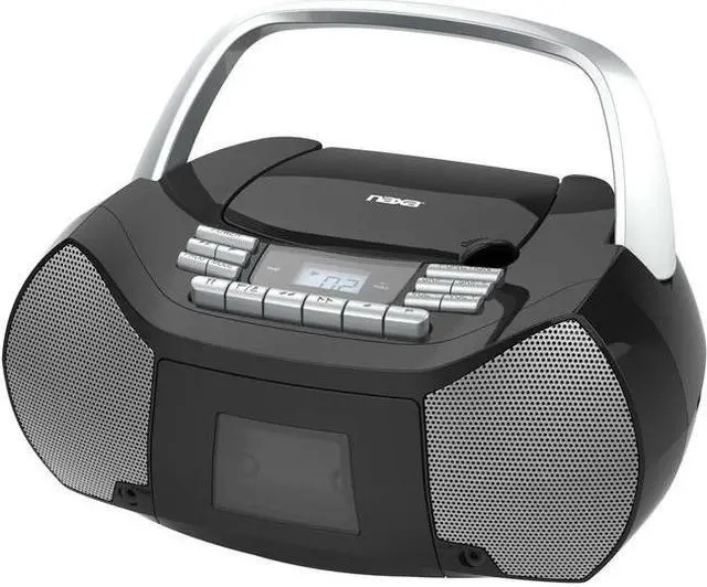 Alt view image 8 of 8 - NAXA(R) NPB-268 Portable CD/Cassette Boom Box