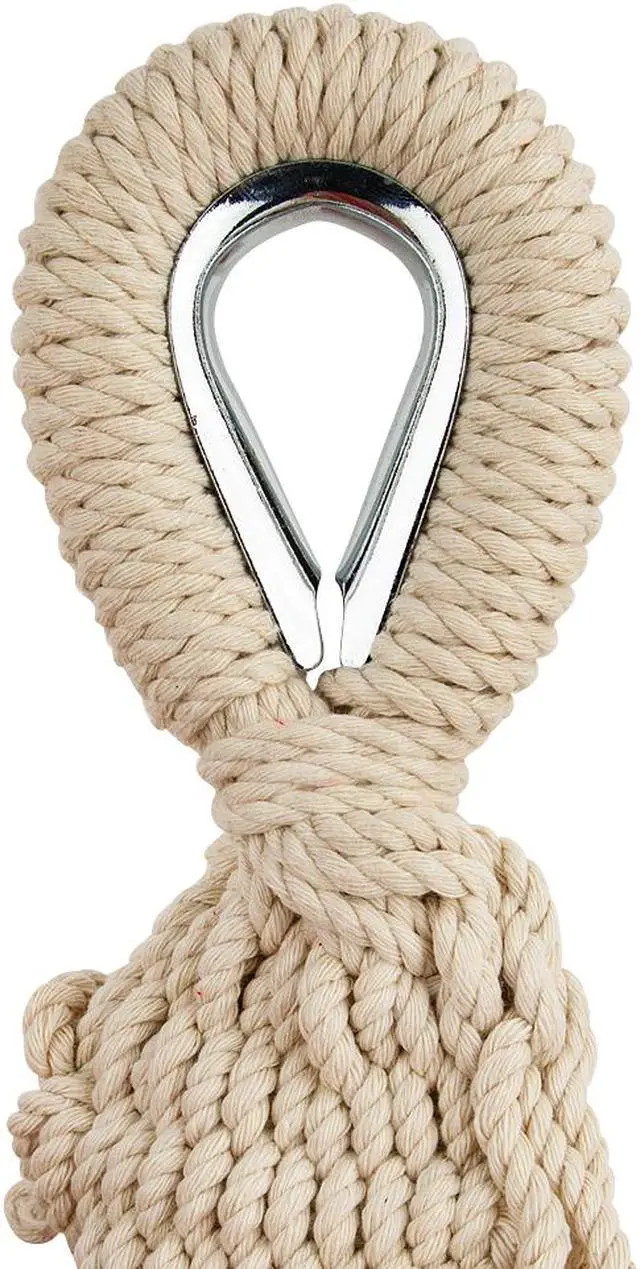 Alt view image 6 of 7 - Castaway Oversized Hammock in a Bag 60 x 77" 10' Ring to Ring Great for Travel