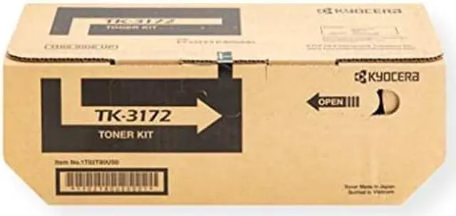 Alt view image 9 of 17 - Black Toner Cartridge for Kyocera TK-3172 ECOSYS P3050dn, ECOSYS P3150dn, Genuine Kyocera Brand