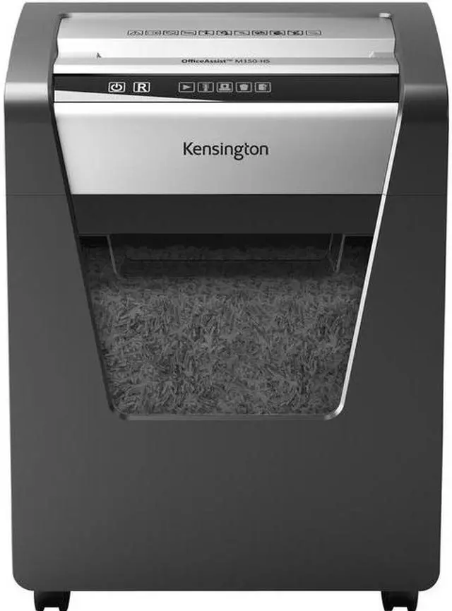 Alt view image 8 of 17 - Kensington - K52077AM - Kensington OfficeAssist Shredder M150-HS Anti-Jam Micro Cut - Continuous Shredder - Micro Cut -