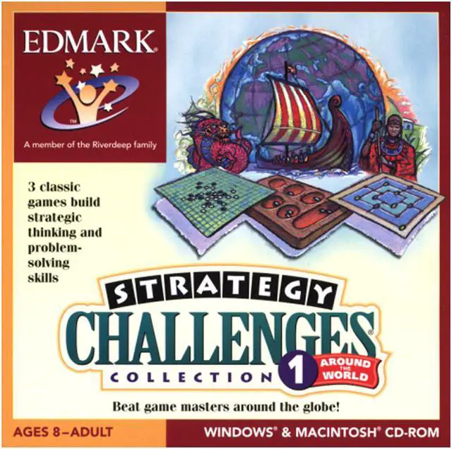 Alt view image 3 of 3 - Strategy Challenges Collection 1 Around the World JC