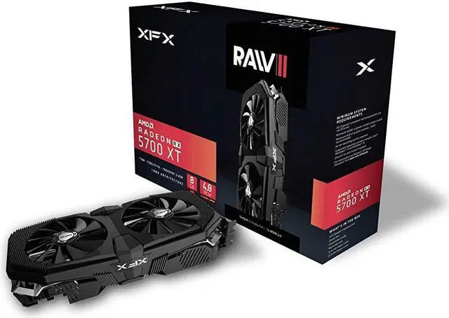 Alt view image 2 of 2 - XFX Radeon RX 5700 XT 8GB GDDR6 Video Graphics Card RX57XT8OFF6