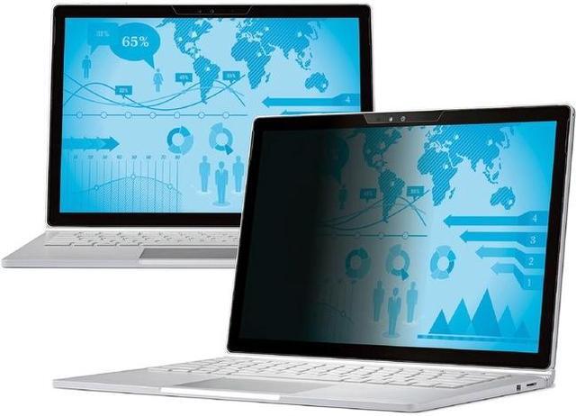 Alt view image 11 of 14 - 3M PFNMS001 Privacy Filter For Microsoft Surface Book - Notebook Privacy Filter - 13.5 Inch - Black - For Microsoft Surface Book