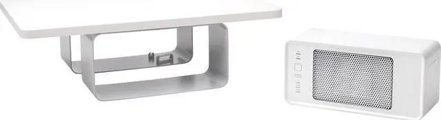 Main image of Kensington WarmView Wellness Monitor Stand with Ceramic Heater K55464NA