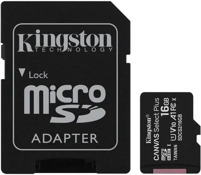 Alt view image 8 of 18 - Kingston Canvas Select Plus 16GB Flash Memory Card SDCS2/16GB