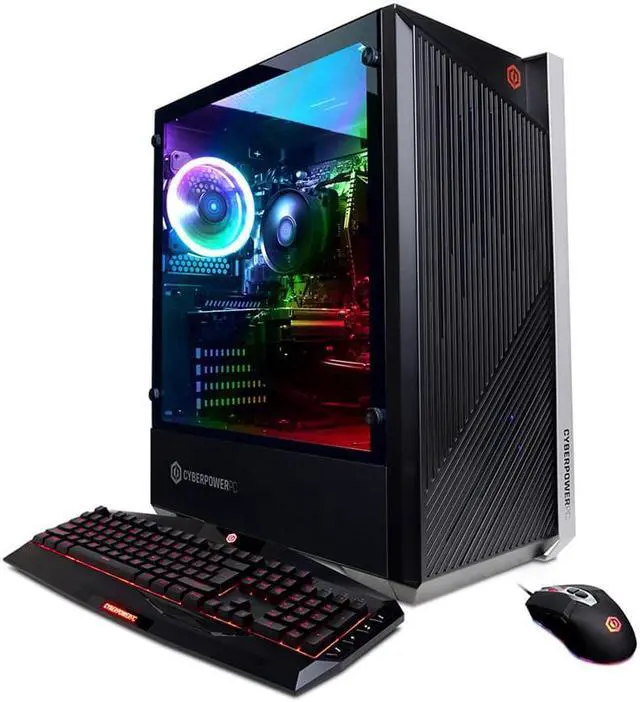 Main image of CyberPower GXI1190V3 Gaming Computer i5-9600K 8GB 512GB SSD W10H NVIDIA RTX 2060