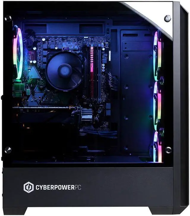 Alt view image 4 of 4 - CyberPower GXI1190V3 Gaming Computer i5-9600K 8GB 512GB SSD W10H NVIDIA RTX 2060