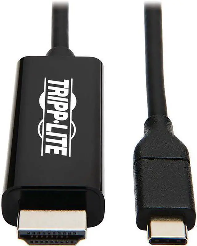 Alt view image 2 of 4 - Tripp Lite Usb C To Hdmi Adapter Cable Usb 3.1 Gen 1 4K M/M Usb-C Black 3Ft