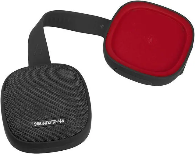 Alt view image 3 of 8 - Soundstream h2GO IPX7 Waterproof Portable Wireless Bluetooth Speaker Black