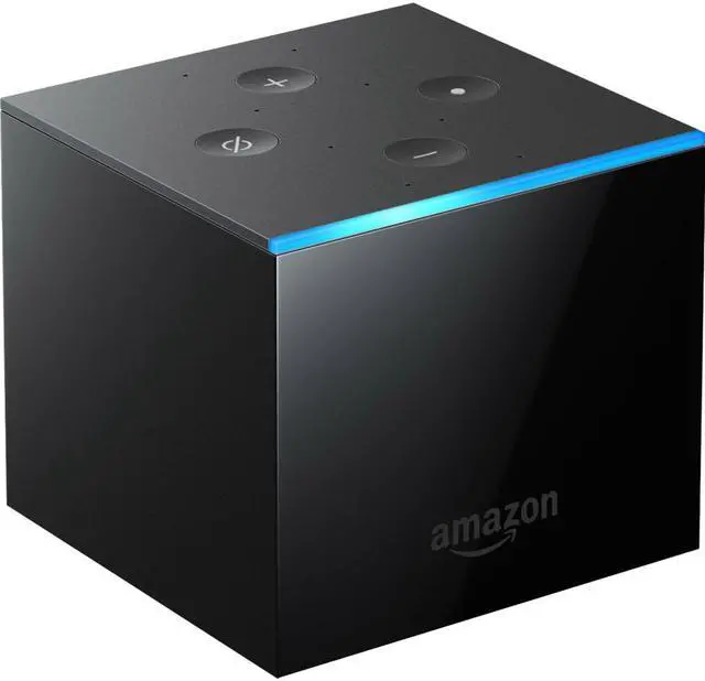 Main image of Amazon Fire TV Cube, Hands-free with Alexa Built-in, 4K Ultra HD, Streaming Media Player, Released 2019