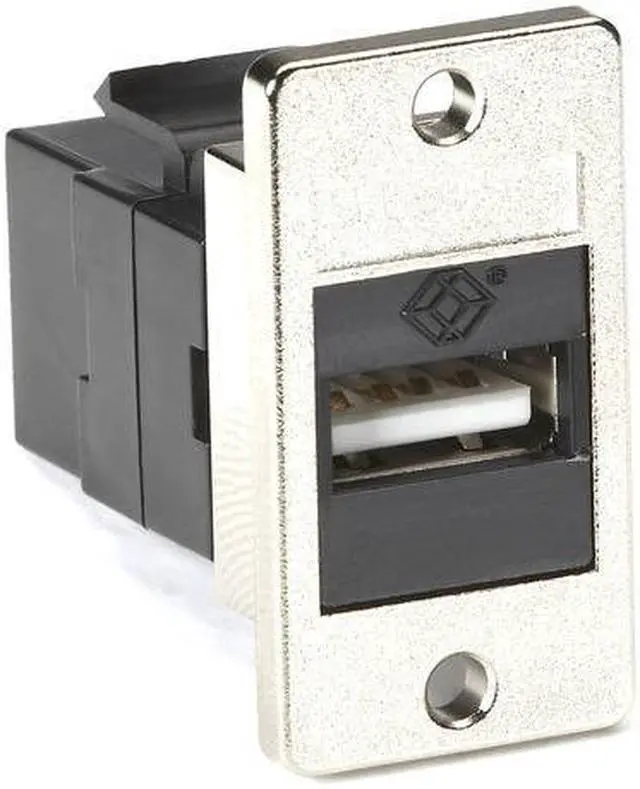 Main image of Black Box USB A-B Panel Mount Coupler