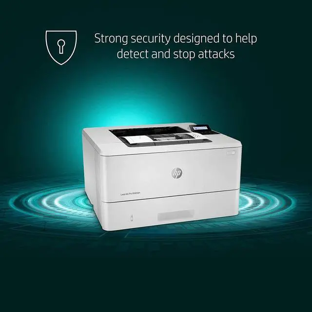 Alt view image 4 of 4 - HP M404DN 40 ppm 1200 dpi Duplex Mono LaserJet Pro Printer