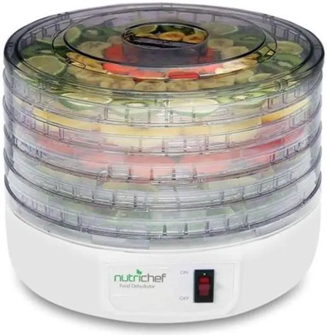 Alt view image 6 of 12 - PYLE HOME PKFD12 Nutrichef Electric Countertop Food Dehydrator/Food Preserver