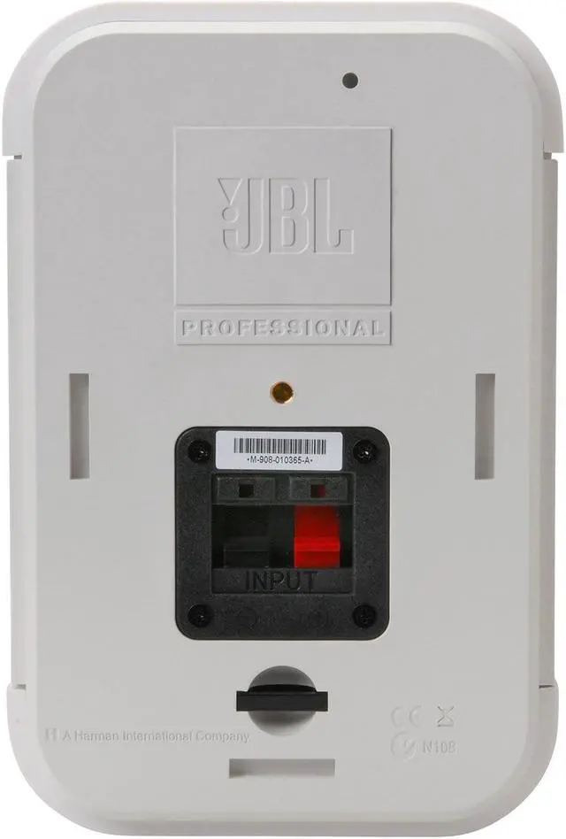 Alt view image 7 of 7 - JBL Control 1 Pro 5\"" 2-Way Professional Compact Loudspeakers White