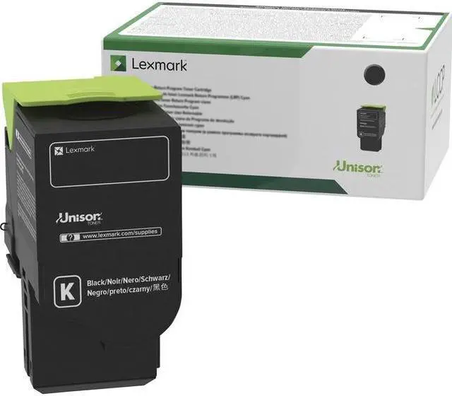 Alt view image 2 of 12 - Lexmark C2310K0 Return Program Toner Cartridge - Black