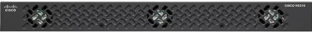 Alt view image 9 of 9 - Cisco VG310 - Modular 24 FXS Port Voice over IP Gateway - 2 x RJ-45 - USB - Management Port - - 1 x