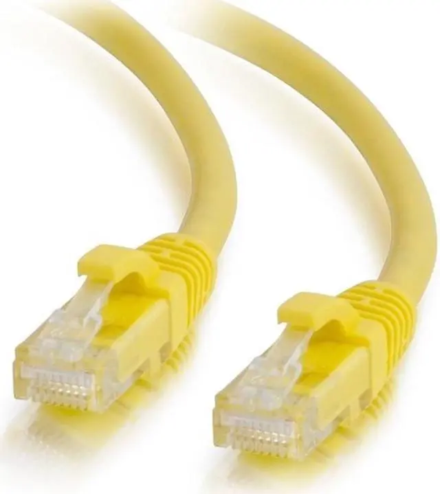 Alt view image 4 of 12 - C2G 50750 10 ft. Cat6a Snagless Unshielded (UTP) Ethernet Network Patch Cable - Yellow