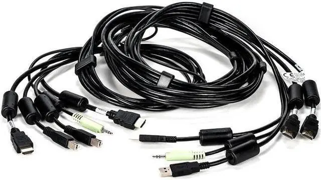 Main image of Avocent 10 ft. USB keyboard, mouse & HDMI video cable with speakers & CAC - Used with SC845H-001 CBL0117