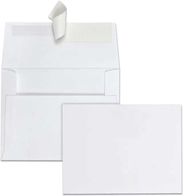 Alt view image 5 of 9 - Quality Park™ Envelope,4 3/8x5 3/4,Wh 10740