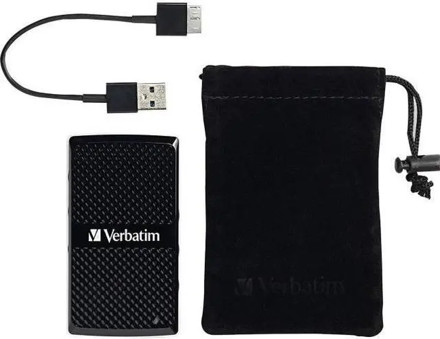 Alt view image 3 of 9 - Verbatim 128GB USB 3.0 External SSD