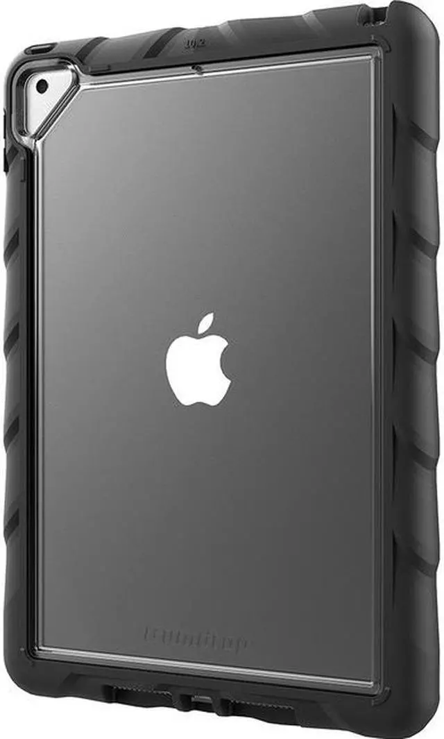 Alt view image 7 of 17 - Gumdrop DropTech Clear for iPad 10.2 Case - For Apple iPad (7th Generation) Tablet - Apple Logo - Clear, Black - Scratch Resistant, Impact Resistant, Drop Resistant, Shock Absorbing, Smudge Resistant,