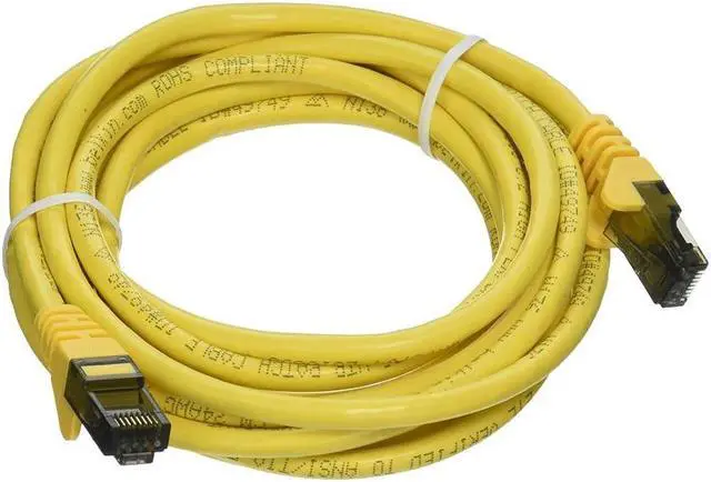 Alt view image 6 of 7 - Belkin A3L980-10-YLW-S 10 ft. Cat 6 Yellow Network Cable