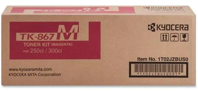 Alt view image 2 of 5 - Kyocera Copystar TK867M Toner Magenta