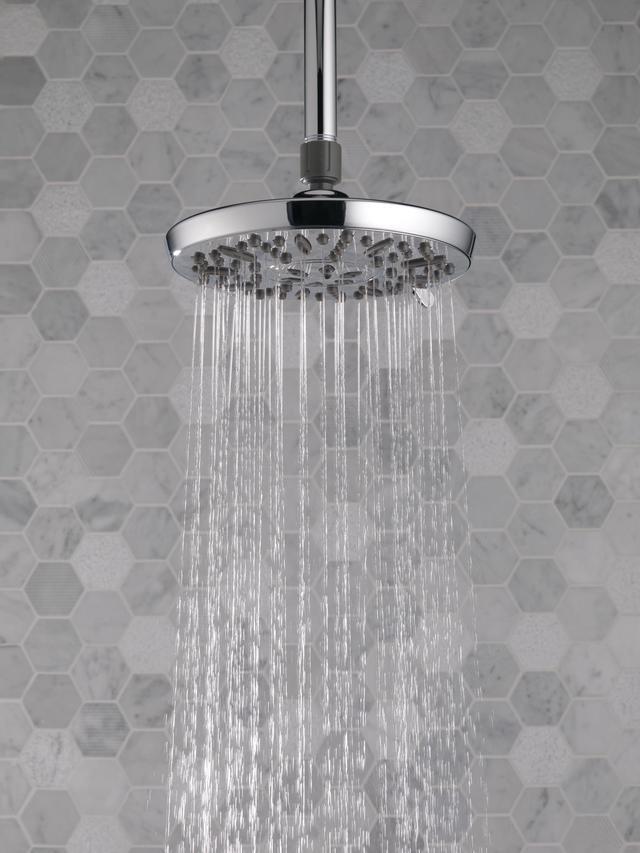 Alt view image 2 of 7 - Peerless by Delta 3-Function Chrome 76367C Raincan Shower Head,  3 Settings