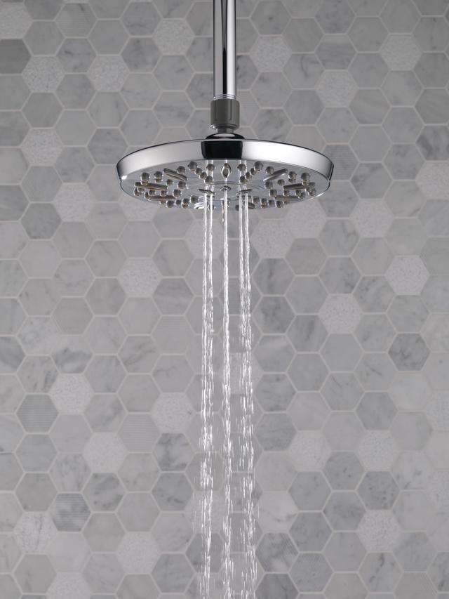 Alt view image 3 of 7 - Peerless by Delta 3-Function Chrome 76367C Raincan Shower Head,  3 Settings