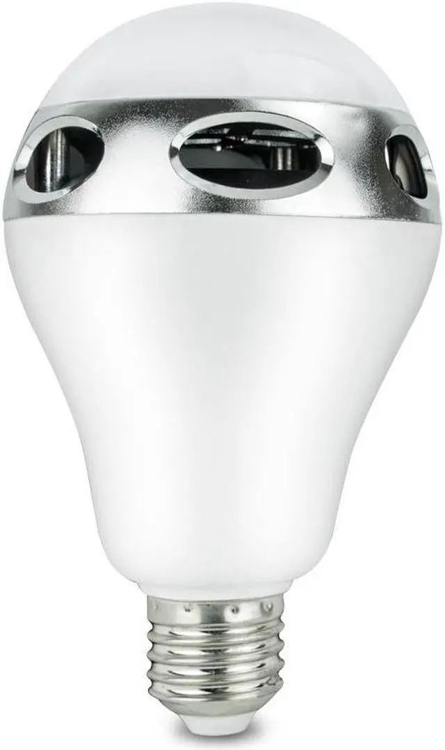 Alt view image 2 of 15 - LED Smart Symphony Wireless Speaker & LED Lightbulb