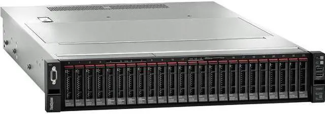 Alt view image 3 of 3 - Lenovo 7X06A05XNA Thinksystem Sr650 7X06 - Server - Rack-Mountable - 2U - 2-Way - 1 X Xeon Gold 5118 / 2.3 Ghz - Ram 32 Gb - No Hdd - Matrox G200 - No Os - Monitor: None - Topseller