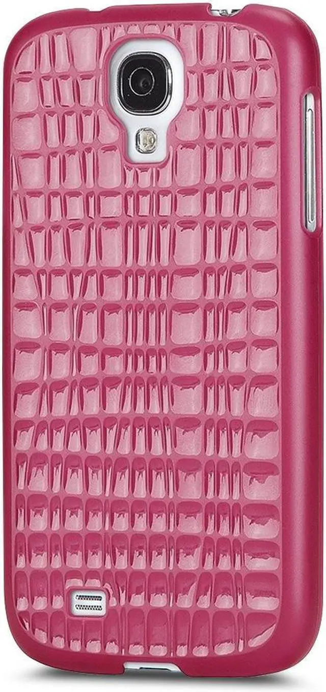 Alt view image 7 of 11 - Targus Fuchsia Slim Wave Case for Samsung Galaxy S4 (Pink) TFD03501US