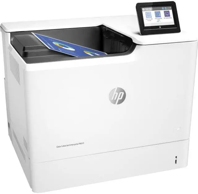 Alt view image 11 of 19 - HP LaserJet Enterprise M653dn Color Laser Printer w/ Auto Duplex, J8A04A