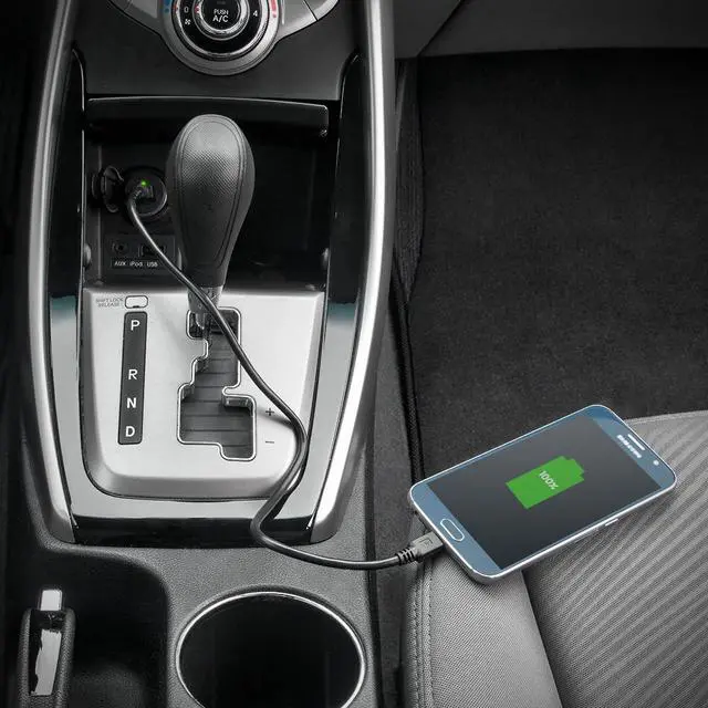 Alt view image 6 of 10 - XtremeMac USB-AUT-13 USB Car Charger Universal Series
