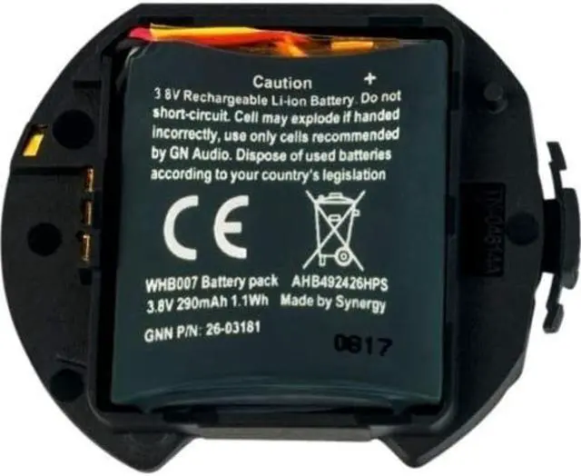 Alt view image 3 of 3 - Jabra Engage Battery Pack 14151-09