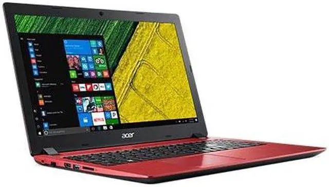 Alt view image 4 of 4 - Acer Aspire 3 A315-32-C3KK 15.6" LCD Notebook - Intel Celeron N4100 Quad-core (4 Core) 1.10 GHz - 4 GB DDR4 SDRAM - 1 TB HDD - Windows 10 Home 64-bit - 1920 x 1080 - ComfyView - Oxidant Red