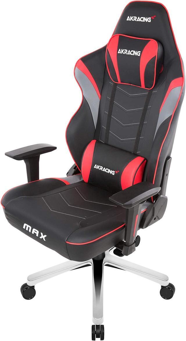 Alt view image 3 of 17 - AKRacing Masters Series Max Gaming Chair - Red (AK-MAX-RD)