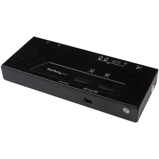 Alt view image 7 of 7 - StarTech.com 2x2 HDMI Matrix Switch - 4K with Fast Switching, Auto-sensing and Serial Control