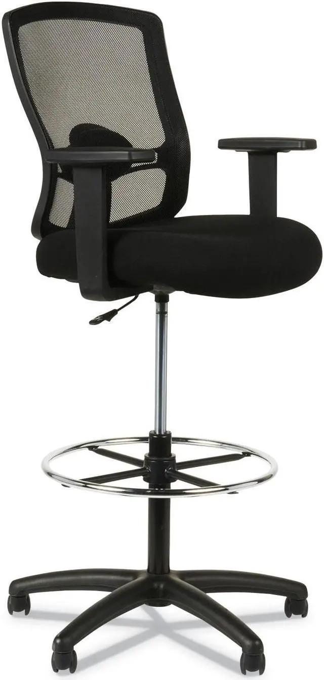 Alt view image 9 of 20 - Alera Etros Series Mesh Stool Black ET4614