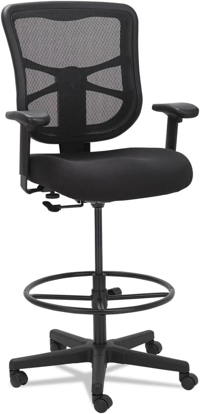 Alt view image 2 of 20 - Alera - EL4615 - Alera Elusion Series Mesh Stool, Black