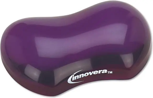 Alt view image 5 of 12 - Innovera Gel Mouse Wrist Rest, Purple 51442