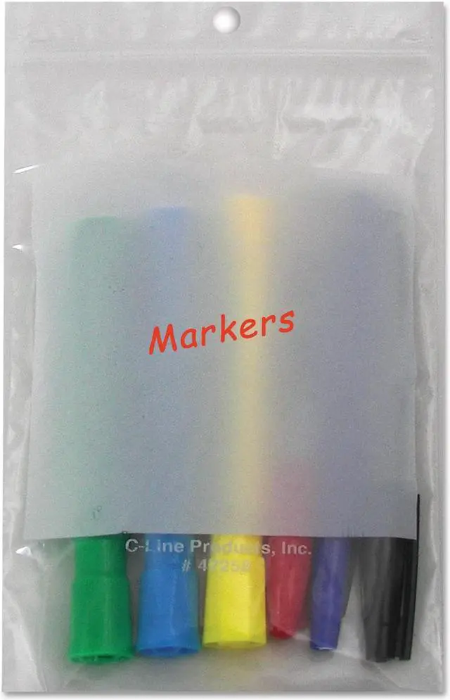 Alt view image 2 of 13 - C-Line Write-On Poly Bags 2 mil 5" x 8" Clear 1000/Carton 47258